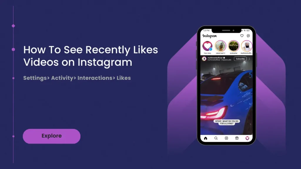 How to see liked videos on Instagram